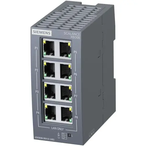 Reapris Siemens Scalance XB008 8XRJ45 Nätverksswitch